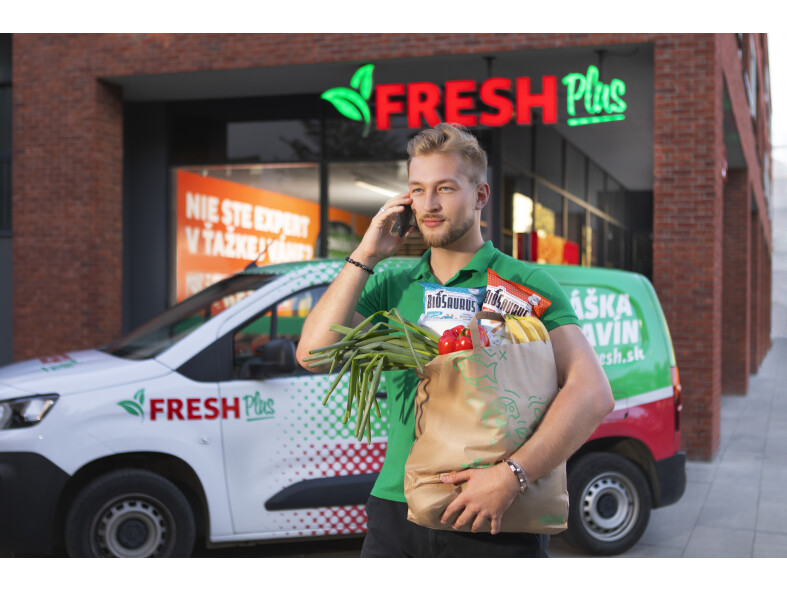 Kuriér - rozvoz nákupov pre Maloobchodnú prevádzku Fresh Plus